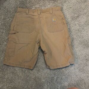 Carhartt Tan Cargo Shorts Durable Workwear